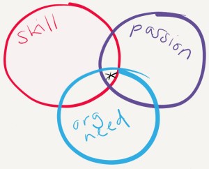 Skill and Passion and Org need