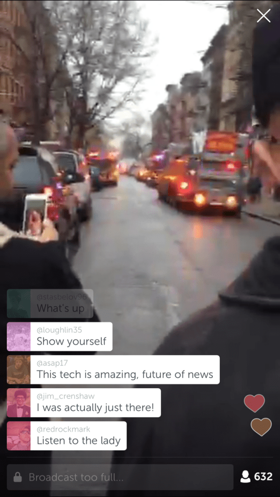 new york explosion via periscope