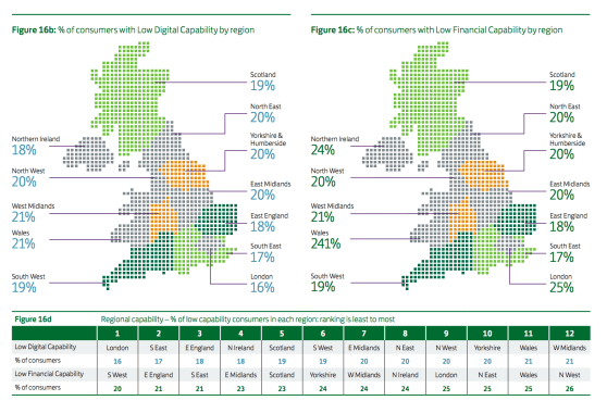 Regional digital skills and financial skills: LBG Consumer Digital Index